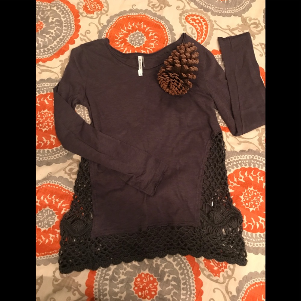 Dark grey stylish t shirt